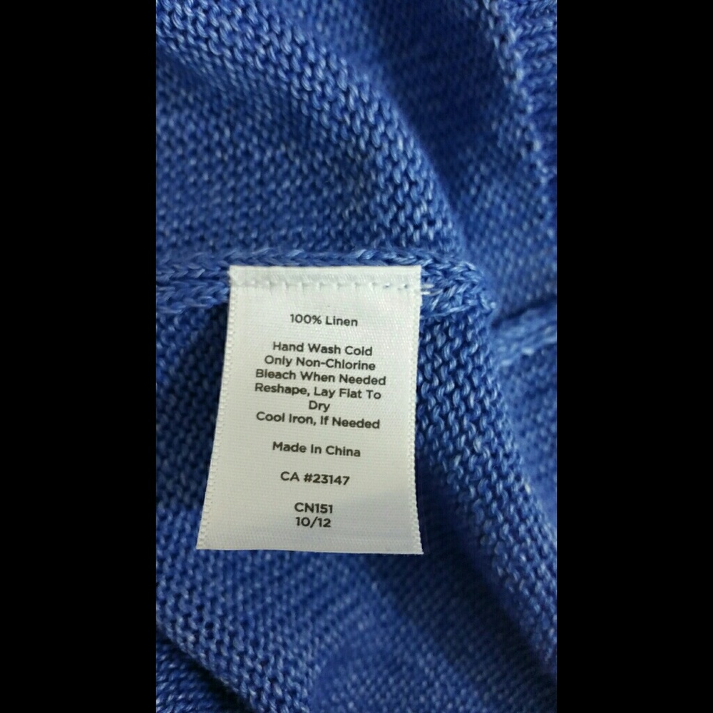 Talbots Blue Cardigan - Picture 4 of 4